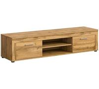 xonox.home Wohnen Jam X8BM9T30 - Mueble bajo para TV (160 x 37 x 40 cm, Roble de Wotan, melamina, 160 x 37 x 40 cm)