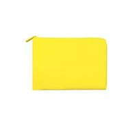 Xoopar - Funda para Tablet Portátil de Piel Reciclada 270 x 180 x 25 mm (10/11 Pulgadas), Ideal para Proteger y Transportar su Ordenador o Tableta de Forma Segura - INE Tablet Amarillo