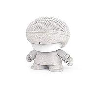 Xoopar - Mini Altavoz Bluetooth Portátil Blanco Diseñado con Materiales Respetuosos del Medio Ambiente. Mini Altavoz con luz LED Potente Sonido de 360° Control Remoto Integrado para Selfies