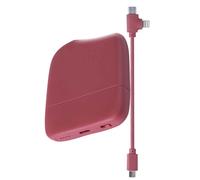 XOOPAR Powerbank 5000 mAh Multi Ice-P Cable 28% Plástico Reciclado, Rojo