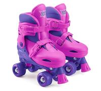 Xootz Patines cuádruples para niños, Patines Ajustables para Principiantes, Color Morado