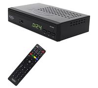 XORO HRS 8689 Receptor satélite Digital con Mando a Distancia 2 en 1, Compatible con Unicable 1/2, Jess, USB 2.0, Salida HDMI, euroconector S/PDIF