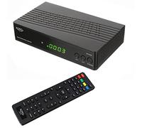 Xoro HRS 9194 - Receptor doble DVB-S2 HDTV PVR Ready USB 2.0 FTA LAN, 12 V, color negro