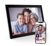 XORO Marco de Fotos Digital WiFi de 10,1 Pulgadas, Pantalla táctil IPS de 1280 x 800 HD, 16 GB de Memoria, rotación automática, comparte Fotos al Instante Desde Cualquier Lugar