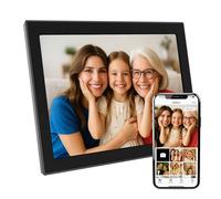 XORO Marco de Fotos Digital WiFi de 11 Pulgadas, Pantalla táctil IPS de 1280 x 800, 16 GB de Memoria, rotación automática, comparte Fotos al Instante Desde Cualquier Lugar