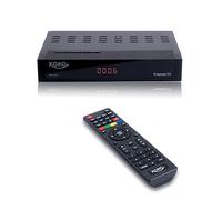Xoro Receptor de Cable HRT 8730 DVB-C con Reproductor Multimedia USB 2.0, PVR Ready, Timeshift, Apto para Todas Las Redes de Cable, Negro