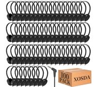 XOSDA Auriculares para niños, paquete de 100 unidades para estudiantes de aula, escuela, auriculares duraderos con cable con conector de 3,5 mm para niños, adolescentes y adultos