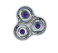 XOTCMHG Juego De Cuchillas De Repuesto SH98. Compatible con Cabezales De Afeitado Philips SP9861/SP9860/SP9862/9863/9820/9880, Protectores De Cuchillas Y Estuche De Transporte.(Silver Set)