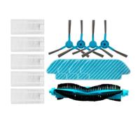 XOTCMHG Repuestos For Mopa con Filtro HEPA Y Cepillo Lateral con Rodillo. Compatible con Las Piezas De Limpieza De La Aspiradora Robótica Cecotec Conga 1690 Pro
