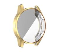 XoTek Funda de protección completa para Huawei Watch GT 3 42 mm/46 mm, protector de pantalla (GT3 46 mm, dorado)