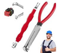 xotoa Alicates de desconexión eléctrica nuevos: Herramienta Duradera for extraer terminales en Reparaciones automotrices.(1set)