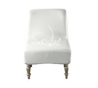 xotoa Esta Funda for Silla sin Brazos está Hecha de Piel sintética. Adecuada for Diversos ambientes, Incluyendo Salas de Estar y hoteles.(White,Set of 1)
