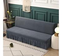 xotoa Funda de sofá a Cuadros, Funda elástica for sofá Cama, diseño sin Brazos for una fácil instalación, Funda Protectora for Todas Las Estaciones(J,Medium (155-185cm))