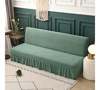 xotoa Funda de sofá a Cuadros, Funda elástica for sofá Cama, diseño sin Brazos for una fácil instalación, Funda Protectora for Todas Las Estaciones(E,Small (120-150cm))