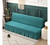 xotoa Funda de sofá a Cuadros, Funda elástica for sofá Cama, diseño sin Brazos for una fácil instalación, Funda Protectora for Todas Las Estaciones(B,Medium (155-185cm))