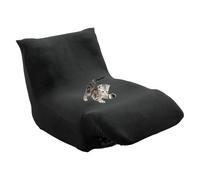 xotoa Funda de sofá de Terciopelo Grueso, diseño sin Brazos, Ajuste elástico, Funda for Muebles antidesplazamiento, Adecuada for múltiples situaciones.(Black)