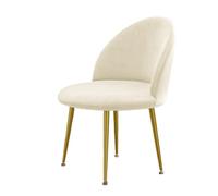 xotoa Funda for Silla Alta Curva con Respaldo Alto, Ajuste elástico, no se deshilacha fácilmente.(Beige,6 Set)