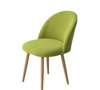 xotoa Funda for Silla de Comedor Redonda con Respaldo bajo; elástica, Integral, de una Sola Pieza for sillas de Formas Irregulares.(FruitGreen,4pcs)