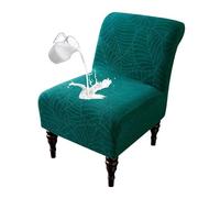 xotoa Funda for Silla sin Brazos, Impermeable, Fabricada con Tejido elástico Mixto y con Borde Inferior Antideslizante.(Green,2pcs)