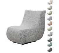 xotoa Fundas elásticas for sofá de una Plaza, fáciles de cuidar, for Todas Las Estaciones, for salón y Dormitorio.(1)