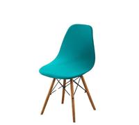xotoa Fundas elásticas ovaladas for sillas de Comedor, de tamaño Universal, con un diseño Sencillo y Elegante.(Emeraldgreen,4PCS)