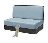 xotoa Fundas for Asientos de sofá de Autocaravana: Fabricadas en Terciopelo, Lavables y Que brindan una protección Completa for el sofá de tu Autocaravana.(Light Blue,1pcs)