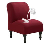 xotoa Las Fundas elásticas for sillas Son fáciles de Instalar, Tienen Bordes Antideslizantes y Son Lavables for prolongar la Vida útil de la Silla.(Burgundy,1pcs)