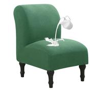 xotoa Las Fundas elásticas for sillas Son fáciles de Instalar, Tienen Bordes Antideslizantes y Son Lavables for prolongar la Vida útil de la Silla.(Green,1pcs)