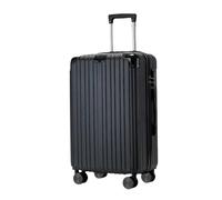 xotoa Maleta con Ruedas Universal con Cerradura de combinación for Equipaje de Viaje de Negocios(1602starblack,22inch)