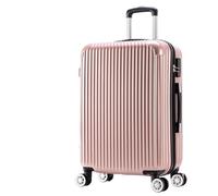 xotoa Maleta con Ruedas Universal con Cerradura de combinación for Equipaje de Viaje de Negocios(806rosegold,26inch)