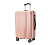 xotoa Maleta con Ruedas Universal con Cerradura de combinación for Equipaje de Viaje de Negocios(807rosegold,24inch)