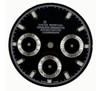 XOUVY Esferas de Reloj Mira los diales y Accesorios para los diales multifuncionales modernizados con luminiscencia Verde Adaptada al Calibre VK63