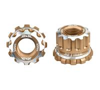 XOUX AX-A BMX Eje Nuts 10MM, Gold