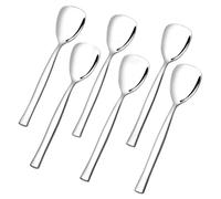 Xowine 12 cucharas de helado de acero inoxidable para postre