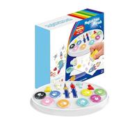 xowwyue Bolígrafo de agua - Marcadores de pincel para colorear artístico, marcadores creativos con sello para enseñar graffiti para niños, niñas, actividades de padres e hijos, proyectos de arte