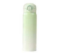 xowwyue Botella De Agua Acero Inoxidable,Termo Metalico 500 Ml | Taza Térmica Degradado Antifugas Para Deporte Café Viaje - Perfecta para Beber Café Viajes