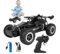 xowwyue Carretero de Control Remoto, camión de Control Remoto, Racing Car Simulación de Alta Velocidad de Camiones, Exquisito vehículo de Ruta de Pasatiempos al Aire Libre, Juguetes de Carreras para