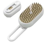 xowwyue Cepillo Para Gatos Steamy,Peine Autolimpiable para Cachorros | Cepillo Para Pelo De Cachorros Desenredante - Para Dueños de Mascotas Peluqueros Hogar Profesionales Tiempo de Relajación Rutina