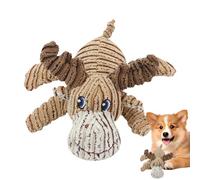xowwyue Juguetes para Perros para Masticar - Peluche con Sonido para Perros - Juego Interactivo para Mascotas para La Dentición De Animales Lindos | para Interior Y Exterior En Jardín Sala Garaje