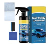 xowwyue Protector De Recubrimiento De Efecto Rápido Para Coche | Kit De Spray Abrillantador Elimina Rayones - Restaurador Hidrófugo para Reparación de Rayones y Cuidado Diario del Exterior del