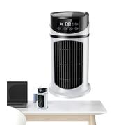 xowwyue Ventilador portátil de CA - Ventilador de aire acondicionado portátil - Enfriador de espacio evaporativo personal con temporizador, humidificador silencioso para accesorios de viaje, oficina