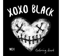 XOXO Black: Emo Coloring Book For Adults and Teens