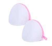 XOXVURI 2 Piezas Bolsas De Lavado De Brasier Para Lavandería Bolsa Lavandería Sujetador De Malla Para Sujetadores Protector De Arandela De Brasier 3D No Deformable Para Lavadora
