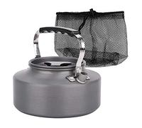 XOYIXOYI 1.1L Camping al Aire Senderismo hervidor de Agua hervidores de Agua cafetera portátil Tetera Juego de Picnic