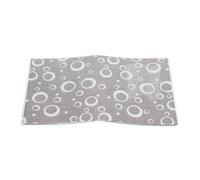 XOYIXOYI Álbum de Fotos, Diseño Moderno con Capacidad para 56 Fotos, Encuadernación Fuerte y Duradera, Regalo Ideal para Amigos, Compañeros de Clase, Clientes, para XOYIXOYI (Círculo Plateado sobre