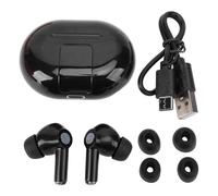 XOYIXOYI Auriculares de traducción, traducción en Tiempo Real de 74 Idiomas, cancelación Avanzada de Ruido, Bluetooth inalámbrico, Control Inteligente de Aplicaciones para Marca, (Negra)