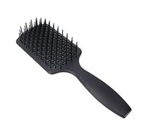 XOYIXOYI Cepillo de pelo para todo tipo de cabello, diseño ergonómico, antiestático, masaje del cuero cabelludo, desenredador para XOYIXOYI (cuadrado negro)