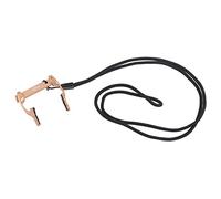 XOYIXOYI Pinza Nasal para Natación, Cuerda Ajustable Antipérdida, Diseño de Ángulo de 25 Grados, Silicona de Alto Rendimiento para Buceadores, Snorkel, Entrenamiento de Equilibrio (Oro)