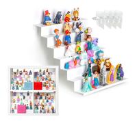 Xozoyo Estante de escalera de 45-50 piezas para figuras Tonie, para IKEA KALLAX y otros espacios de rejilla, estante magnético de estilo industrial para niños (1, XZYJT-P)