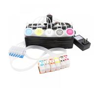 XP-15000 DTF CISS de Suministro de Tinta con regulador de Tinta Blanca Compatible con los Modelos de Impresora XP-15010 XP-15080 XP 15000 XP15000 CISS sin Chip